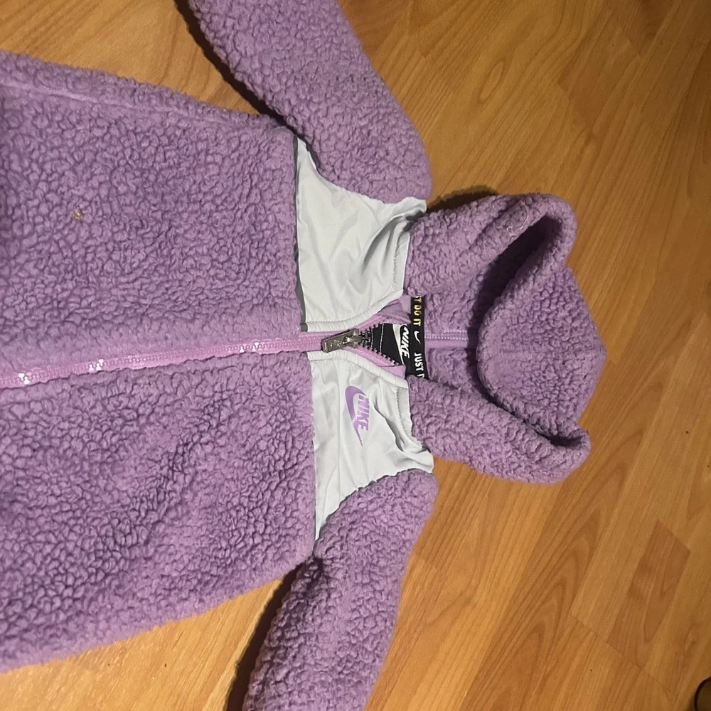 Nike Lavender Fleece Infant Jumpsuit 3-6 months